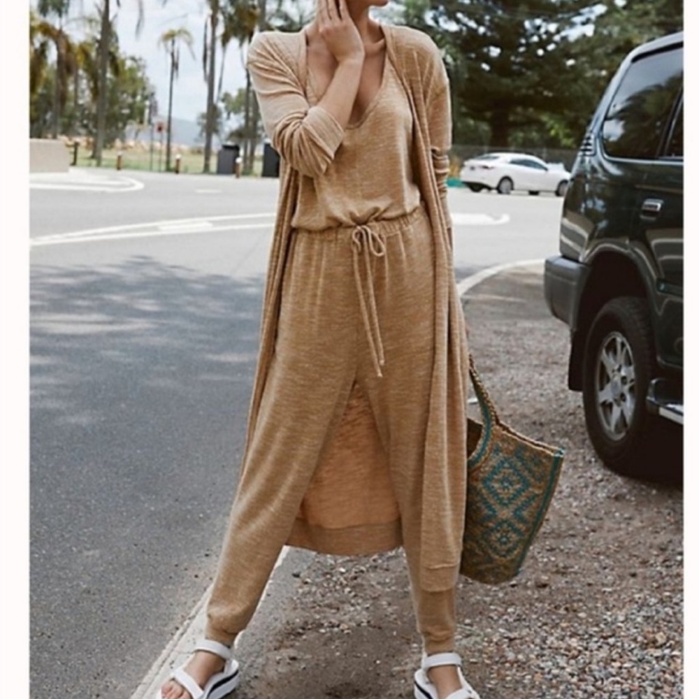 Free People Bicoastal Jumper Set